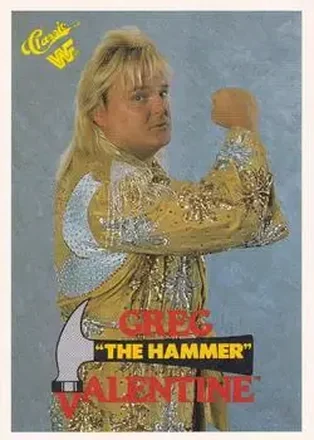 1989 Classic WWF #33 Greg "The Hammer" Valentine