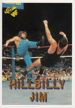 1989 Classic WWF #40 Hillbilly Jim