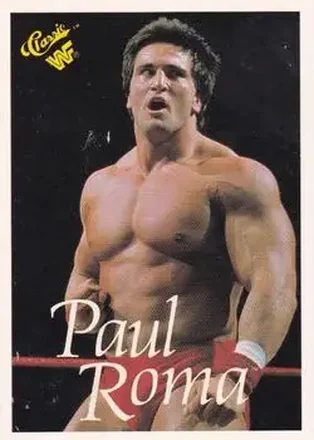 1989 Classic WWF #48 Paul Roma