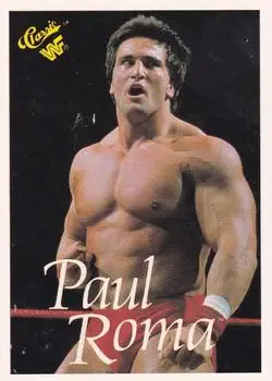 1989 Classic WWF #48 Paul Roma
