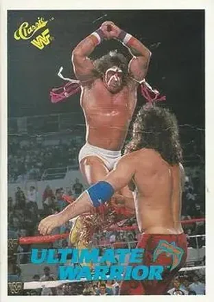 1989 Classic WWF #61 The Ultimate Warrior