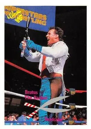 1989 Classic WWF #68 Brutus "The Barber" Beefcake