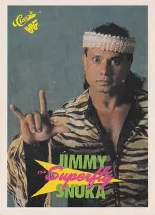 1989 Classic WWF #69 Superfly Jimmy Snuka