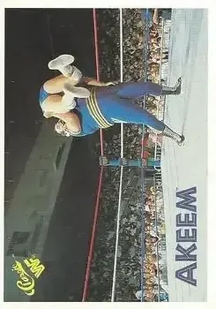 1989 Classic WWF #78 Akeem