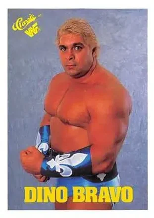 1989 Classic WWF #84 Dino Bravo