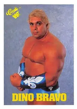 1989 Classic WWF #84 Dino Bravo