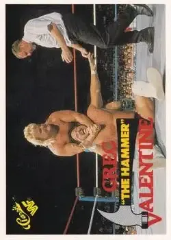 1989 Classic WWF #86 Greg "The Hammer" Valentine