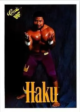 1989 Classic WWF #88 Haku