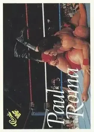 1989 Classic WWF #98 Paul Roma