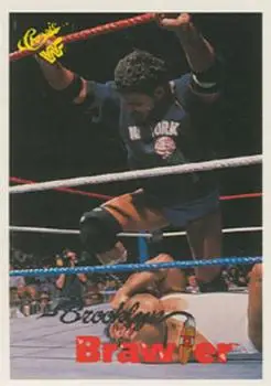1989 Classic WWF #100 Brooklyn Brawler