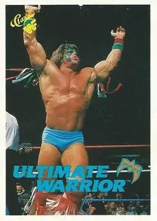 1989 Classic WWF #106 The Ultimate Warrior