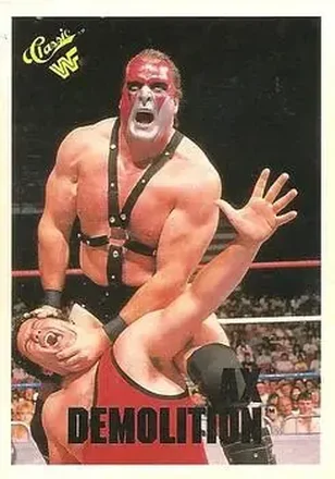1989 Classic WWF #107 Demolition