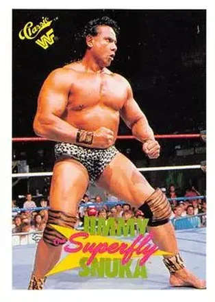 1989 Classic WWF #114 Superfly Jimmy Snuka