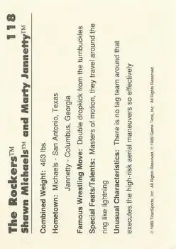 Back of Card #118
