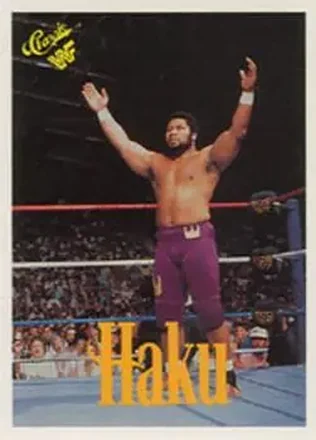 1989 Classic WWF #120 Haku