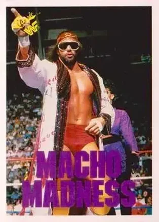 1989 Classic WWF #126 "Macho King" Randy Savage