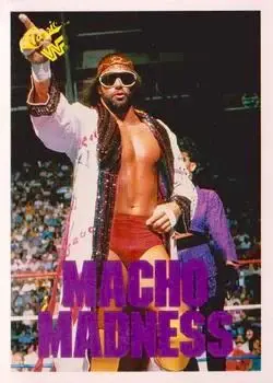 Front of "Macho King" Randy Savage