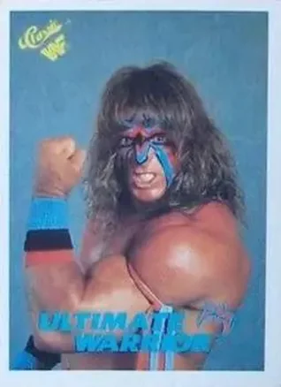 1989 Classic WWF #127 The Ultimate Warrior