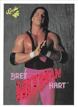 Front of Bret "Hit Man" Hart