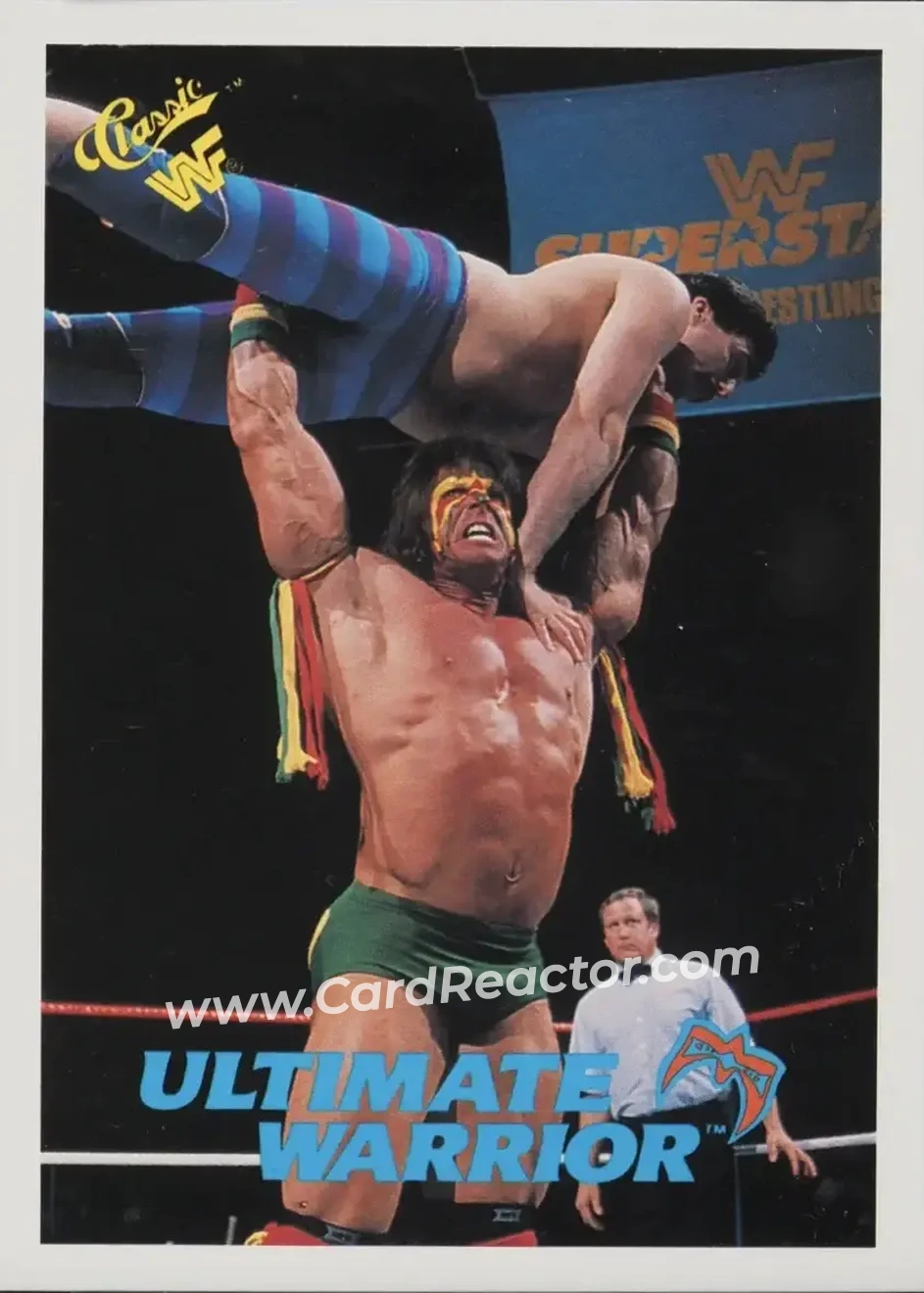 1989 Classic WWF #147 - The Ultimate Warrior 1989 Classic WWF #147 - The Ultimate Warrior