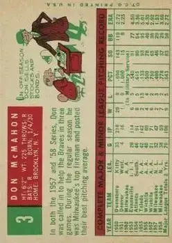 Back of Don McMahon