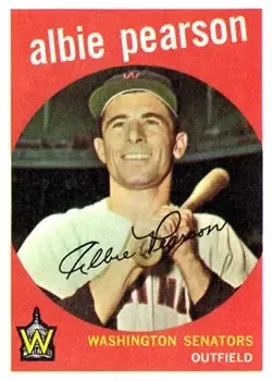 1959 Topps #4 Albie Pearson