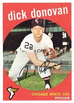 1959 Topps #5 Dick Donovan