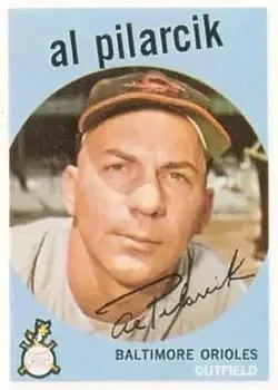 1959 Topps #7 Al Pilarcik