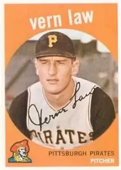 1959 Topps #12 Vern Law