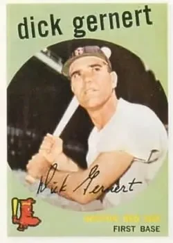 1959 Topps #13 Dick Gernert
