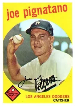 1959 Topps #16 Joe Pignatano
