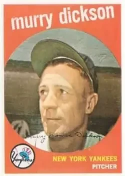 1959 Topps #23 Murry Dickson