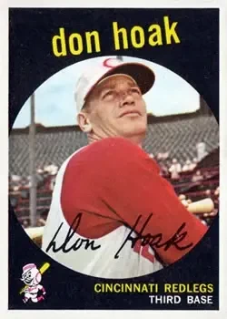 1959 Topps #25 Don Hoak