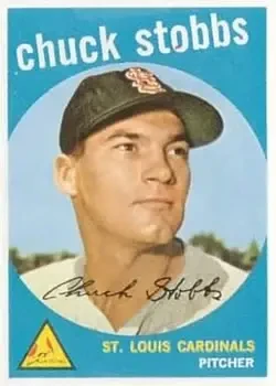 1959 Topps #26 Chuck Stobbs