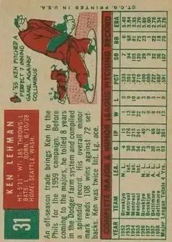 Back of Ken Lehman