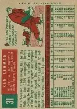 Back of Ken Lehman