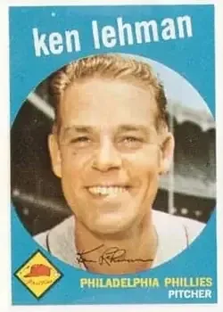 1959 Topps #31 Ken Lehman