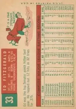 Back of Eddy FitzGerald