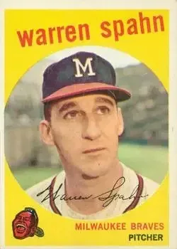 Front of Warren Spahn
