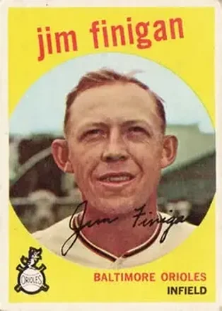 1959 Topps #47 Jim Finigan