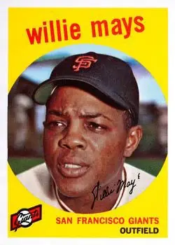 Front of Willie Mays