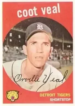 1959 Topps #52 Coot Veal