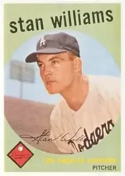 1959 Topps #53 Stan Williams
