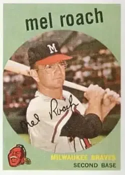 1959 Topps #54 Mel Roach