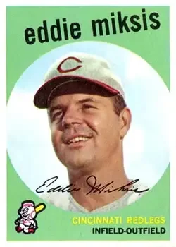 Front of Eddie Miksis