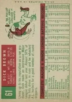 Back of Dick Brown
