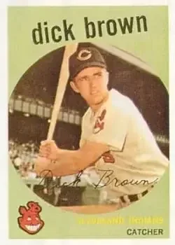 1959 Topps #61 Dick Brown