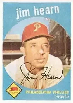 1959 Topps #63 Jim Hearn