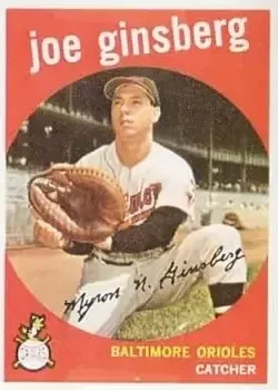 1959 Topps #66 Joe Ginsberg