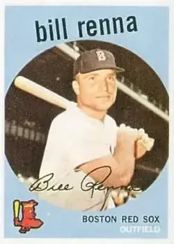 1959 Topps #72 Bill Renna